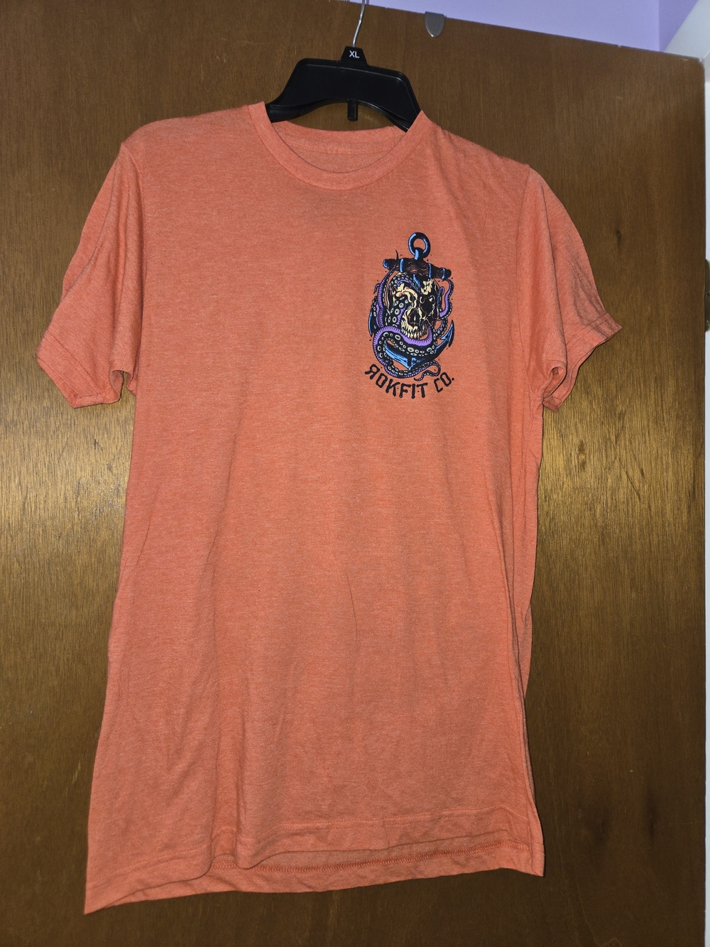 Rokfit Men's Coral Short Sleeve Graphic Tee Medium Anchor